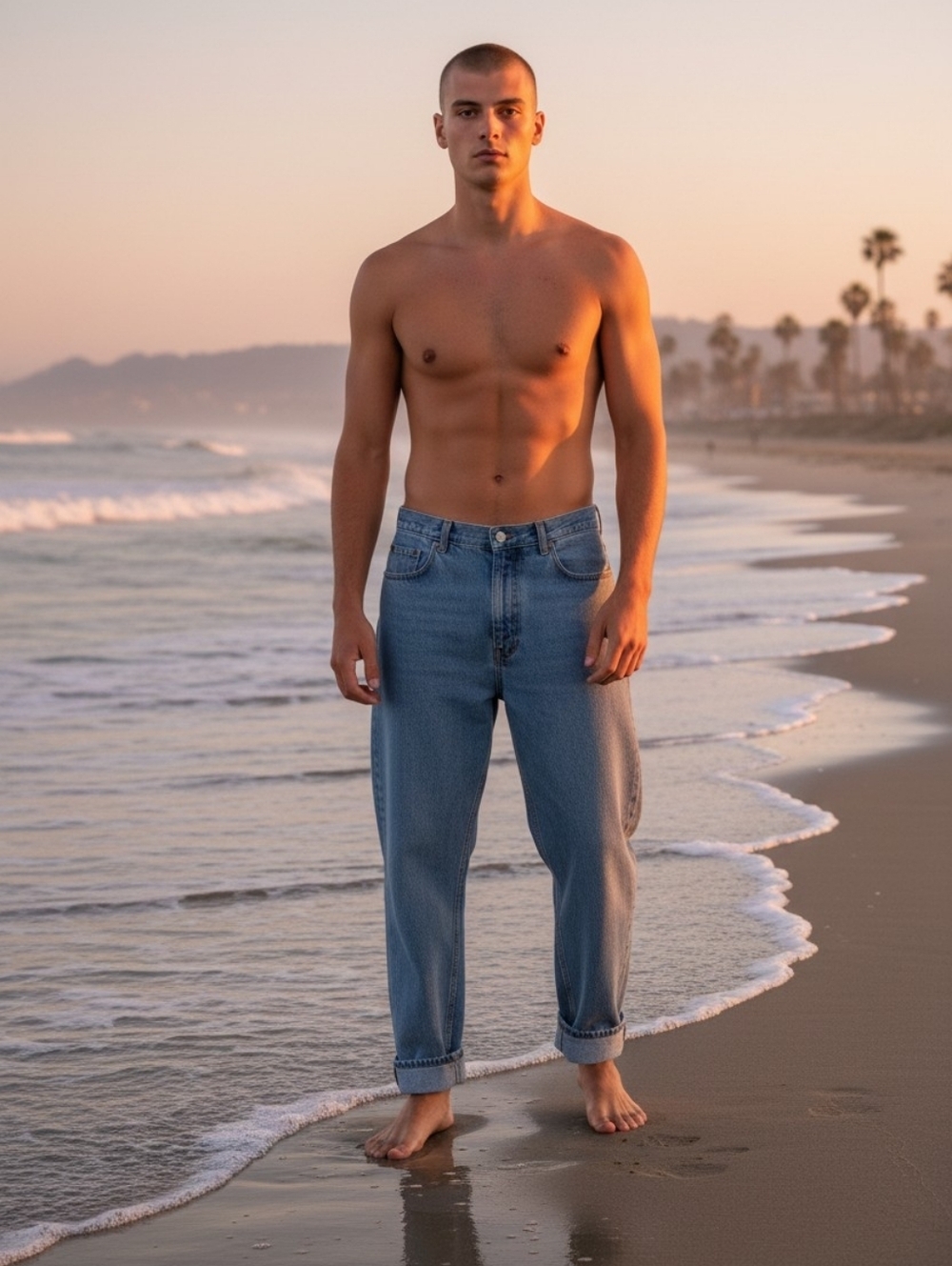 Members Mark -Vintage Men's Jeans  Blue Denim Heavy Duty 5-Pocket 40 X 30 - Picture 10 of 10